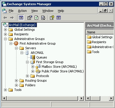 Exchange System Manager